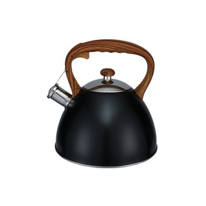 3l Stainless steel whistle kettle 3.0ltr black kitchen whistling kettle for gas stove top electric induction cookers