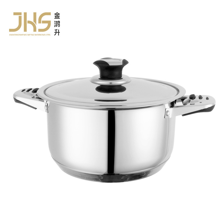 Kitchen Wear 30 32 Pieces SS Lid Stainless Steel Cooking Cookware Set Of Pots And Pans Stainless Steel High End