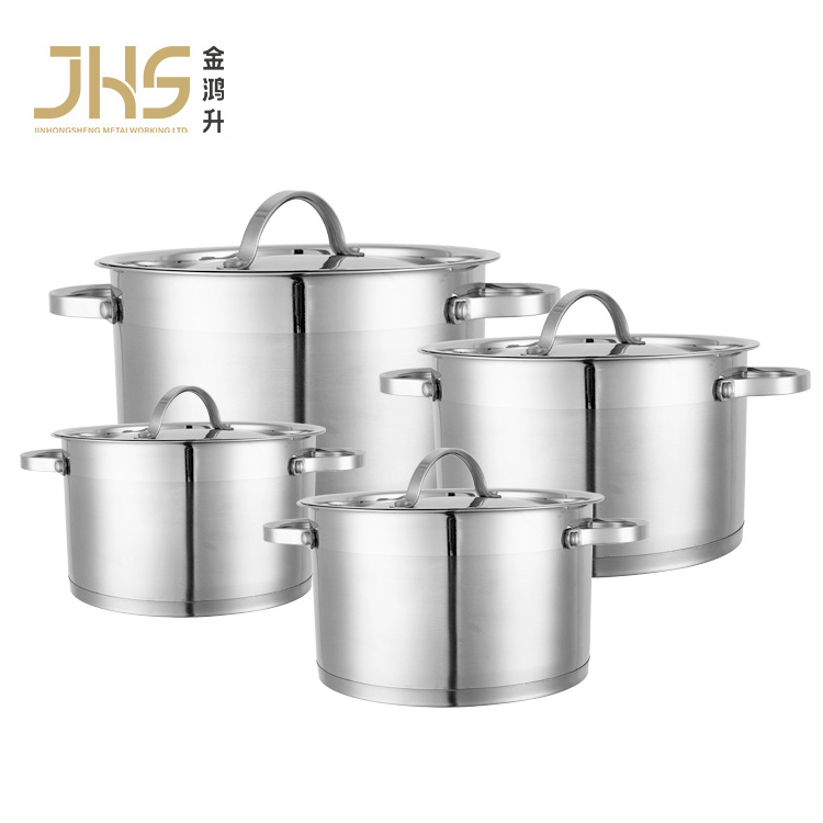 Casserole pot factory price topf clay pots for cooking cookware ollas acero inoxidable