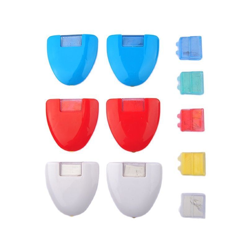 Red White Blue DIY Sewing Tools Triangular Chalk Wheel Tailor's Chalk Sewing Clothes Markers Accessory