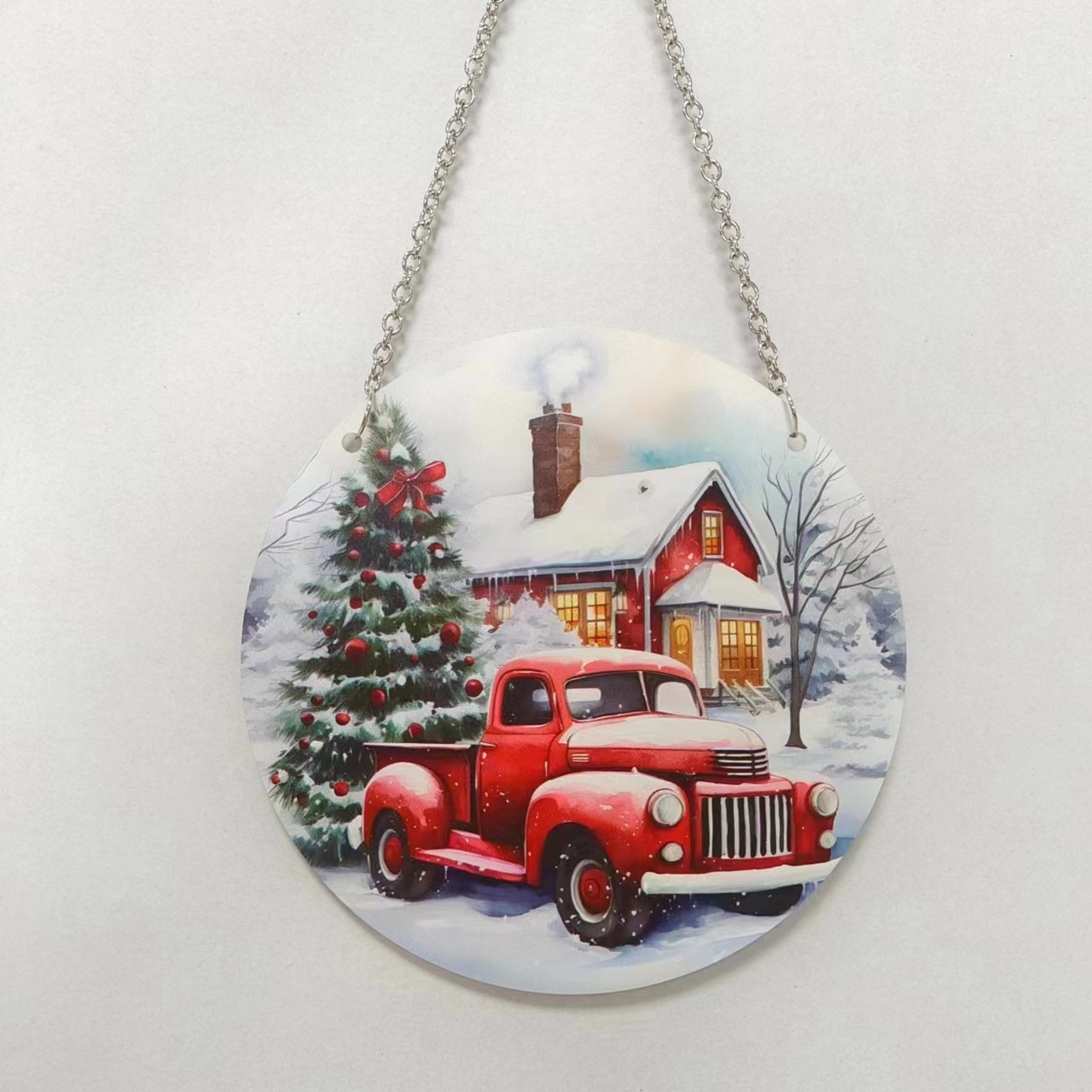 Christmas series cartoon cars Home Party Outdoor Wall Decor