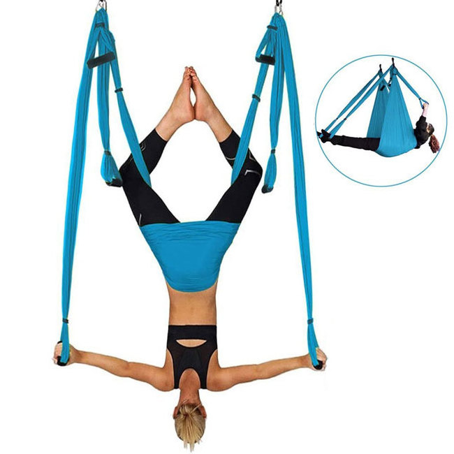 Sling inversion prior fitness 5 meters yoga hammock, ari flying yoga hammock aerial yoga swing hammock