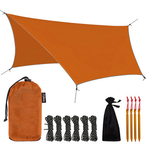 Travelling Camping Tarp Hammock Ultralight Waterproof Ripstop Nylon Rain Fly Tarp