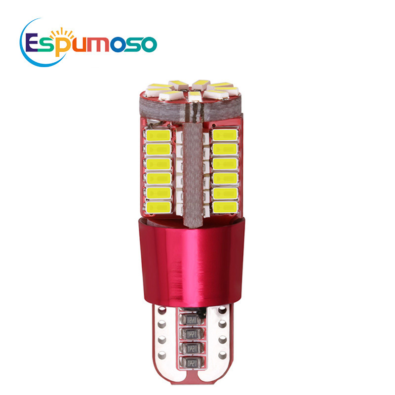 T10 3014 57smd no error High Power reading light width lamp led Auto Bulb 7W 700lm DC 12V