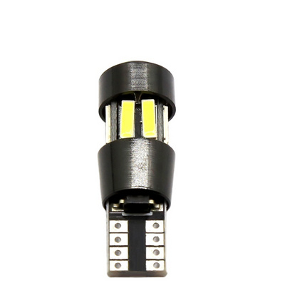 Car Led Bulbs T10 7020 10smd No Error canbus Clearance Lamp Light 6000K W5W 194 Lighting Bulbs for Car