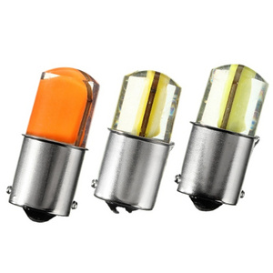 Turning light brake lamp led bulbs silicone flash 1156 1157 s25 ba15d cob high bright auto 12v 500lm bulb