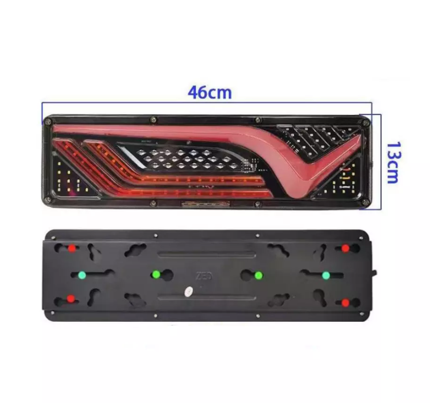 Truck Side Light Car Front Deck Grille LED Strobe Flash Light Emergency Hazard Warning Strobe Lamp Daytime Running Lights