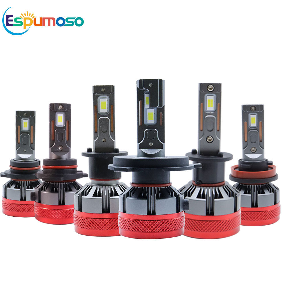 Espumoso car accessories F12 Led Headlights 65w 6500LM 3570 chips H4 F12 led headlights for universal car