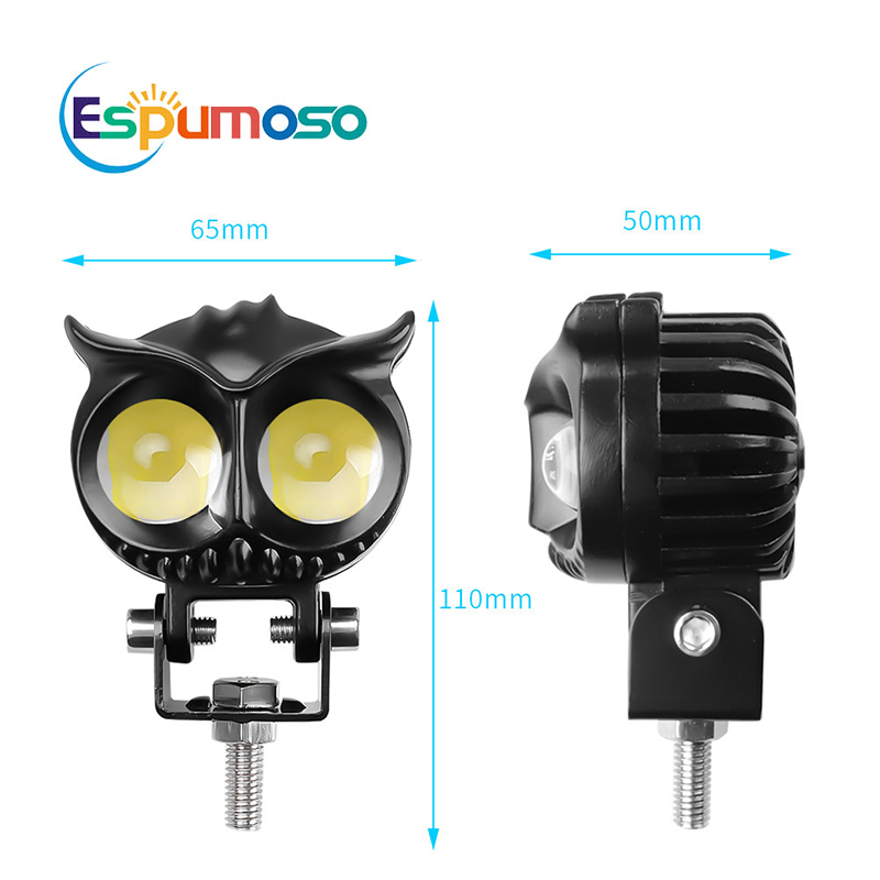 2.6 Inch Driving Lights Motor Bike Headlight Mini Spot Light Para Moto Focos Led Spotlight 60W Car Motorcycle Led Work Light