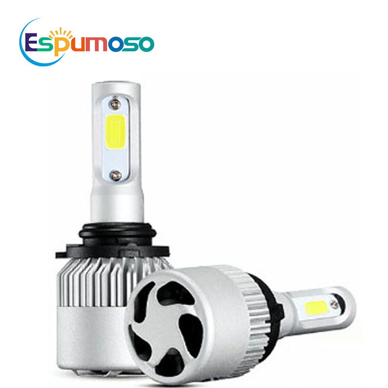 Super Bright S2 Led Headlight 36W 8000LM COB h4 lamp H7 H11 fog lights Led Headlamp Car Motorcycle led automotive light Bulb