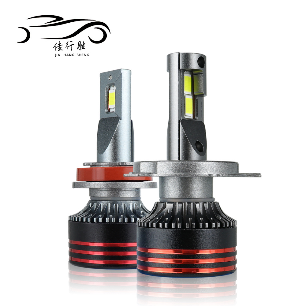 JHS hot selling car lights  hi lo beam H7 H4 H11 9006 9005 waterproof 6000k 150w 6csp M8 Pro led headlights for universal car