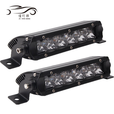 18w 6 inch Single Row LED Light Bar Super Slim Truck Vehicles Led Bar Straight Light For Cars Off-road led bulb