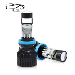 JHS Factory Delivery Car Lamp Bulb Y9 60W 10000LM Y9 H11 H7 9005 9006 Mini bi Led Projector Lens for universal car