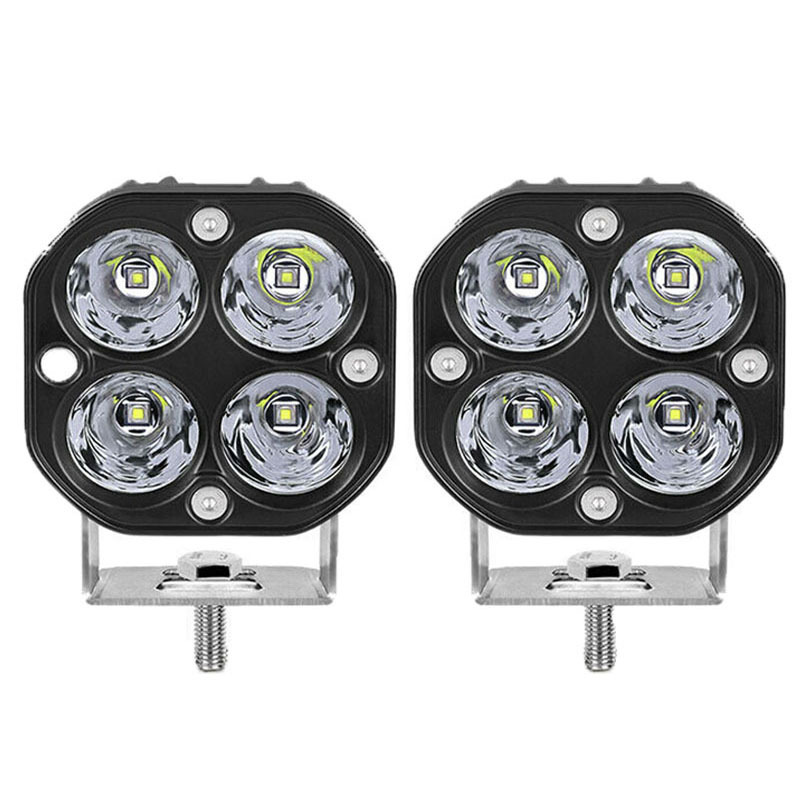 JHS High Quality  3 Inch 40W Led Work Light pods 12V 24V spot combo beam For Car Fog Lamp 4x4  mini led flashlight work light