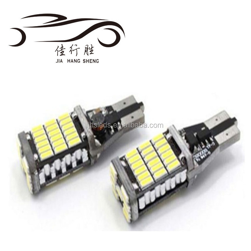 High quality T15 4014 45SMD canbus 12V Car LED Light Lamp Extremely Bright Error Free Lamps Lights ambient car lights interior