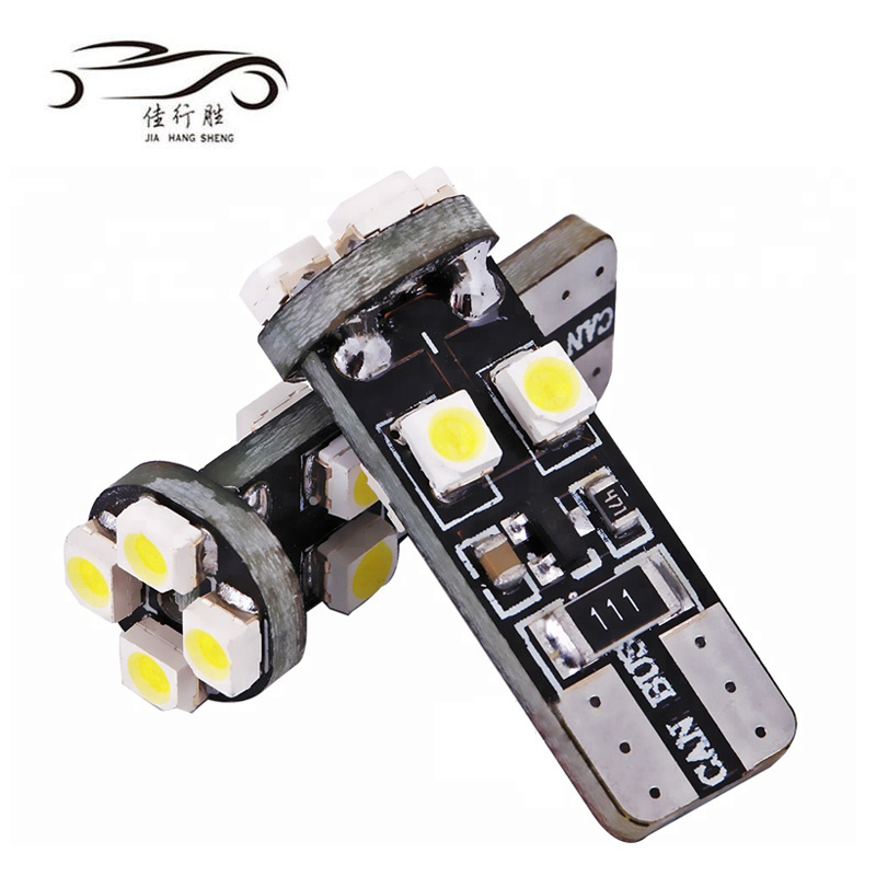 T10 1210 8smd No Error 194 168 W5W 12V LED Bulb Interior Canbus LED Auto Car Light Bulb