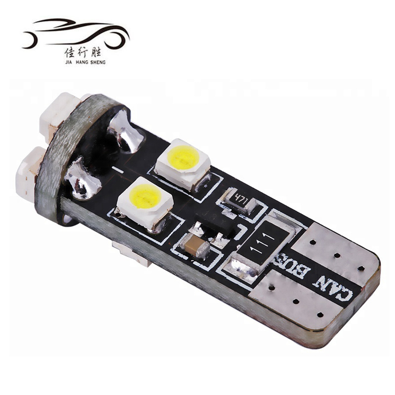 T10 1210 8smd No Error 194 168 W5W 12V LED Bulb Interior Canbus LED Auto Car Light Bulb