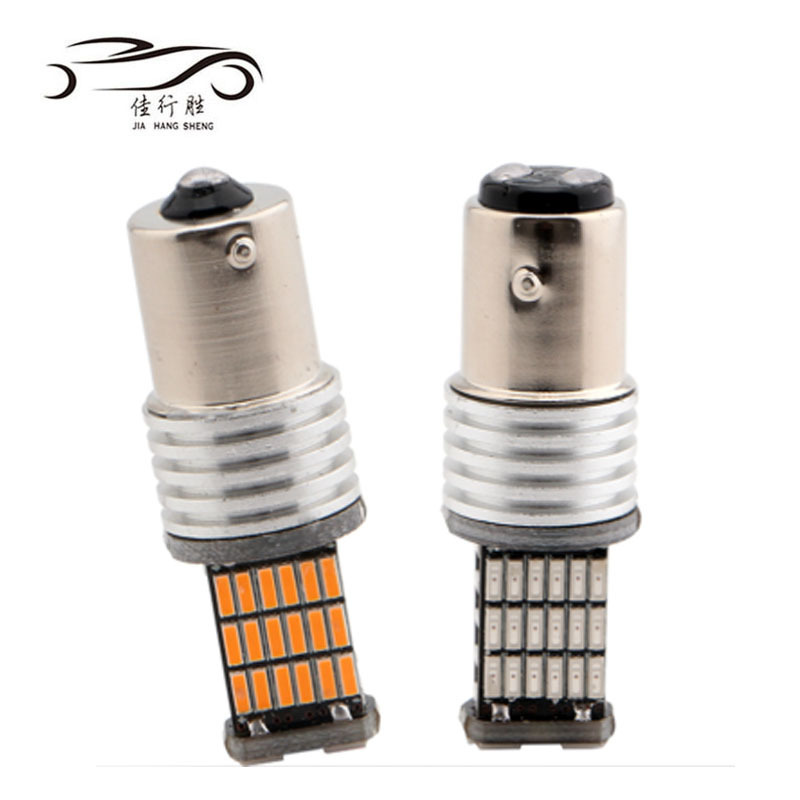 Super bright 1156 1157 4014 45SMD Led Lamp 7440 7443 3156 3157 Bulb Back Up Reverse Turn Signal Lights