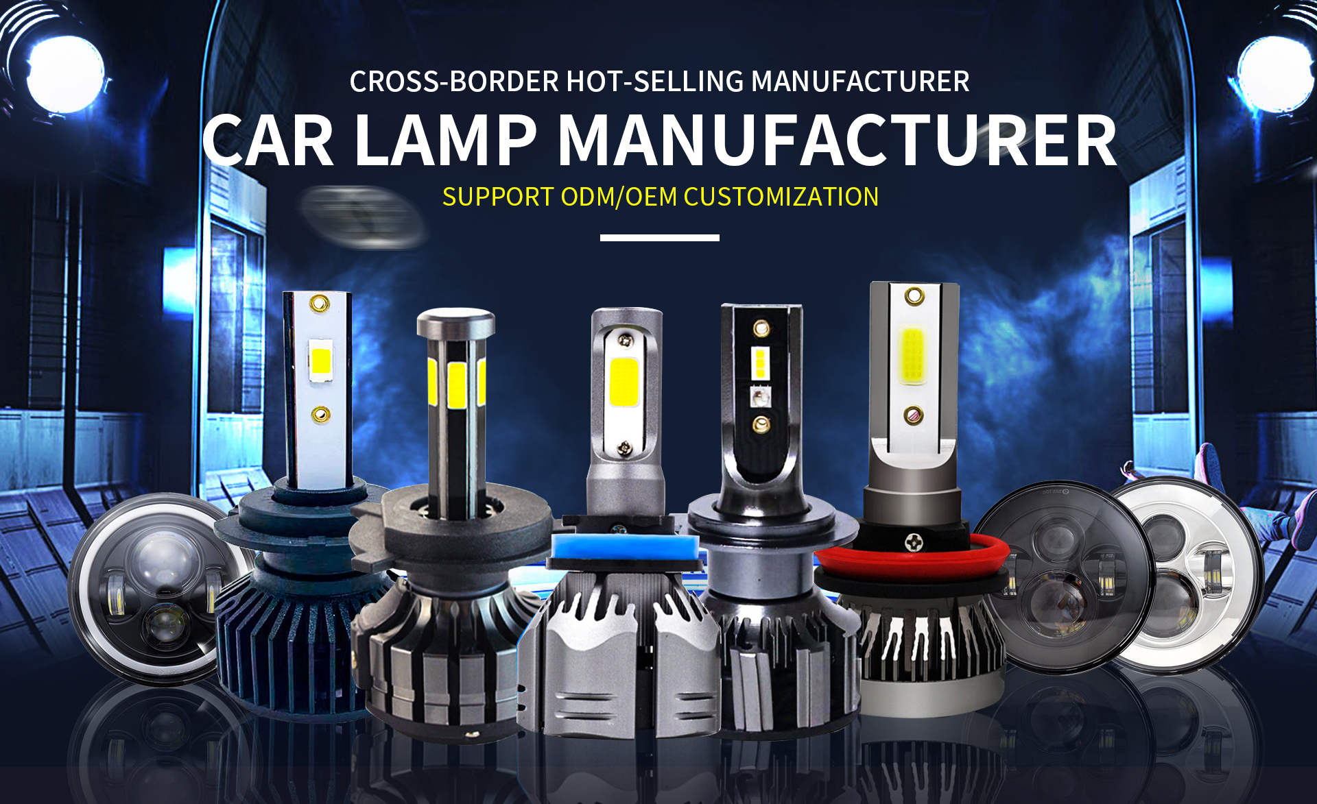 JHS High Quality Auto Led light C6 H11 H4 H7 headlight 12V 36W 3800LM Led Headlight Car Faros Fog Lamp H4 Lamp C6