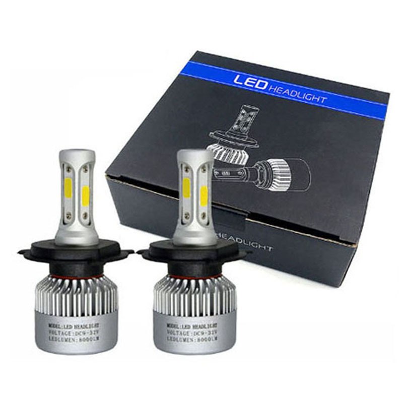 JHS Factory Price Good Quality Auto Led S2 LED Headlight H4 Bulbs H1/H3/H7/h4 lamp Auto Lighting Systems