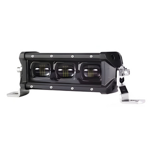 JHS Car Light Accessories aluminum Waterproof 60w 6D Lens LED Light Bar 12v 24v for Off-road Vehicles