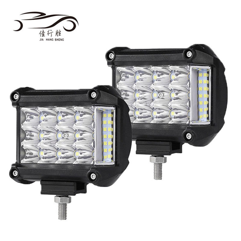 JHS 4inch 57W Led Work Light factory supply good quality hot sale 10-30V Waterproof IP68 for jeep car motorcycle truck