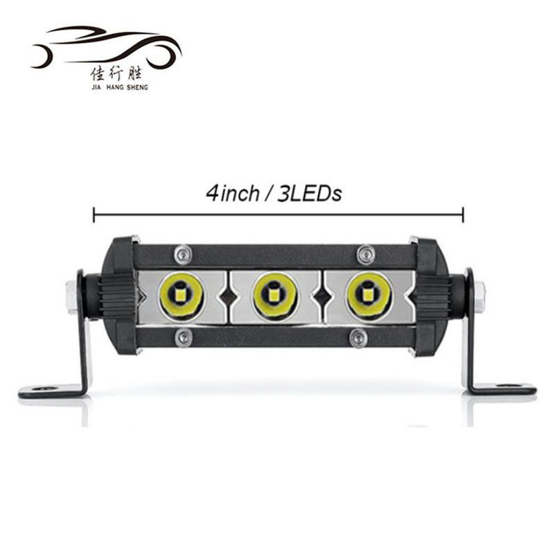 Mini Single Row LED Work Light Bar 4 '' 7