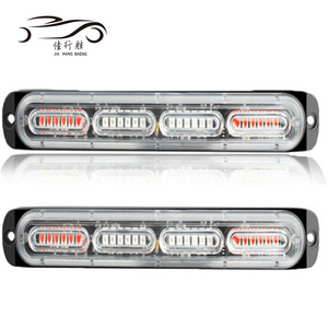 Auto Car Led Flashing Strobe Work Light Bar 72W Warning Daytime Running Lights Truck Pickup Offroad Emergency Lamp 24V