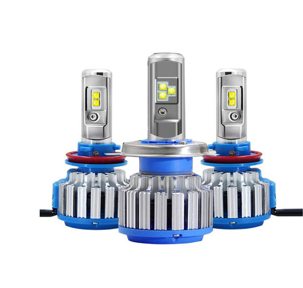 New T1 led headlight Car Led Headlight  White Auto fog Bulb DRL Driving lamp DC 8-48V h4 led automotive parts & accessories