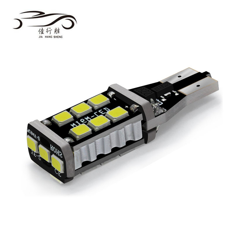 High Brightness W16W T15 2835 15SMD Canbus Led 921 912 906 T10 T15 Reverse Light Auto Backup Light Brake Bulbs