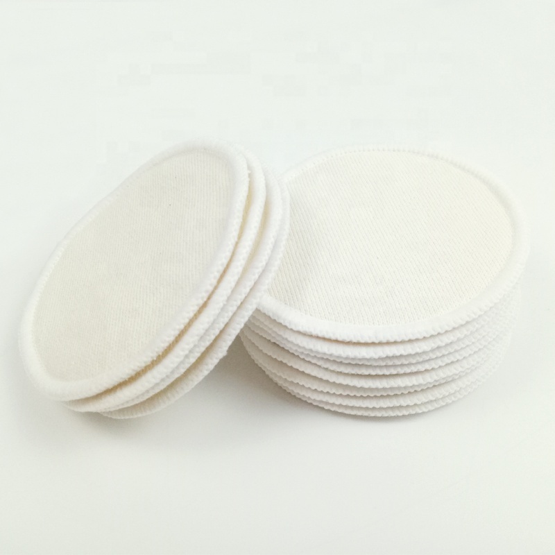 Herbal Ingredient Zero Waste Reusable  Hemp Cotton Cosmetic Remover Pads Girls Organic Makeup Cleansing Wipes