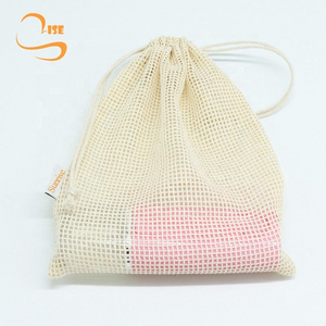 Customized Reusable Organic Cotton Mesh Bag