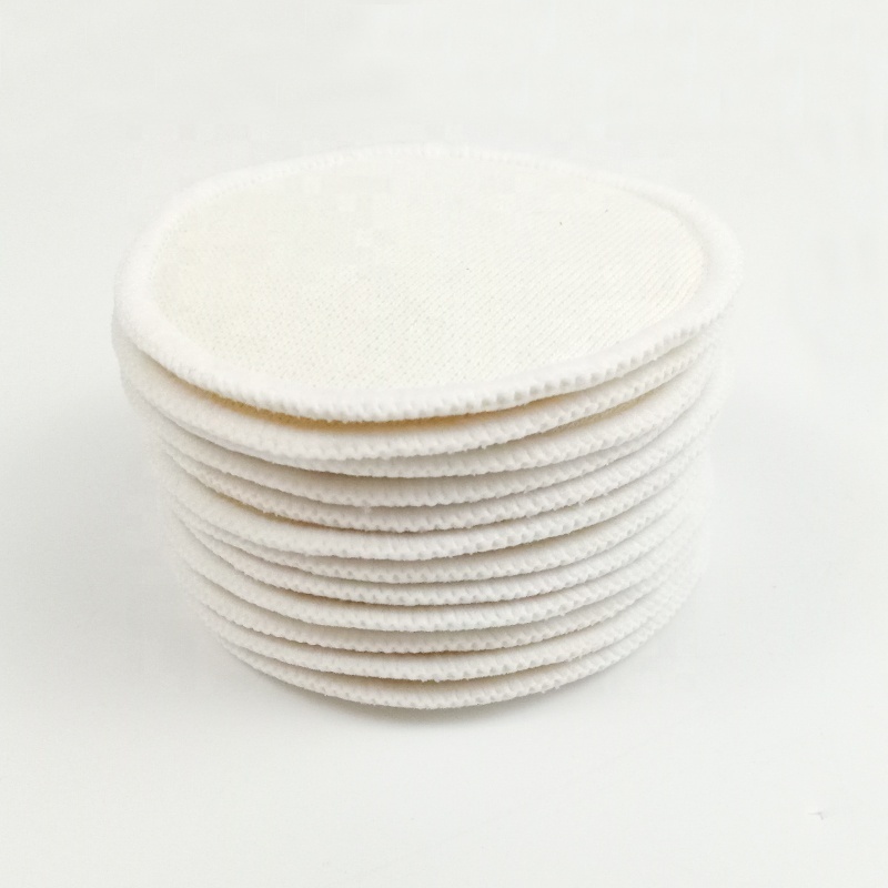 Herbal Ingredient Zero Waste Reusable  Hemp Cotton Cosmetic Remover Pads Girls Organic Makeup Cleansing Wipes