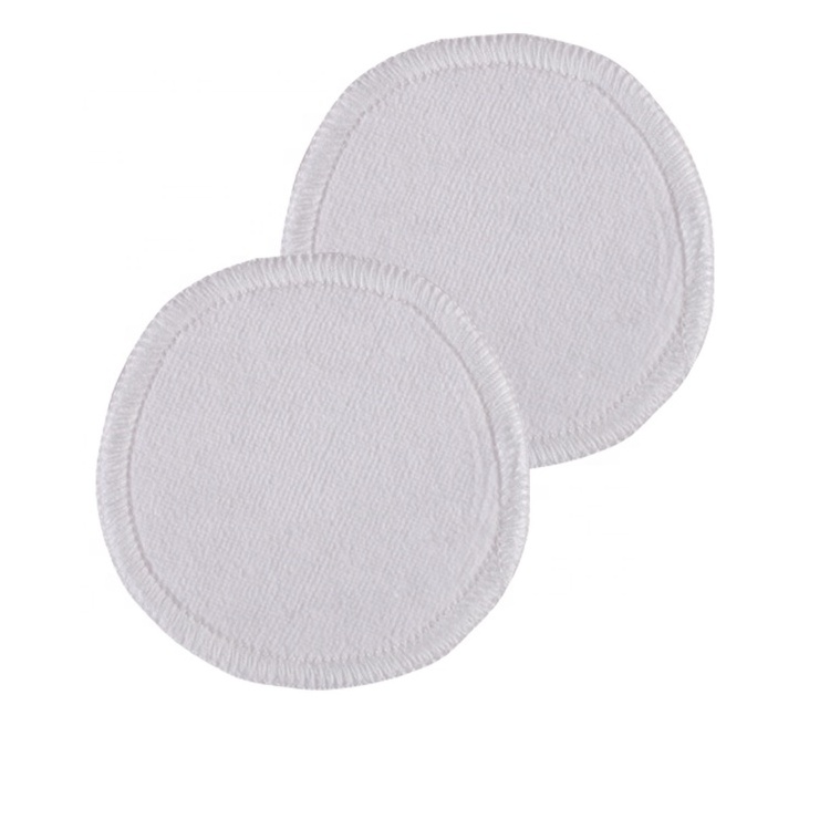 Hot Sale Eco-friendly Round Bamboo Makeup Pads Girls Cleansing Washable Facial Pads