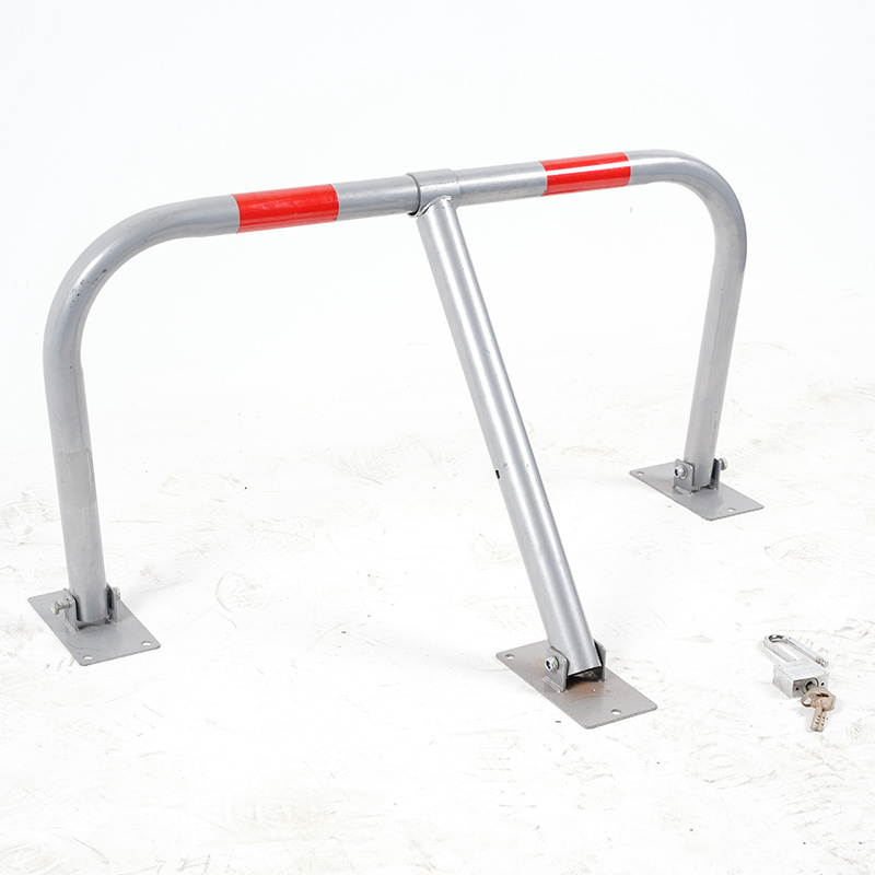 hot sale portable iron material reusable durable Parking Space Lock Parking Barrier