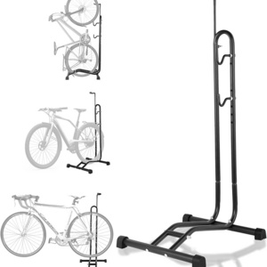 Bike Bicycle Floor Parking Rack Storage Stand "L" shape, L-type Mountain Bike Parking Rack/Bicycle Repair Stand Frame