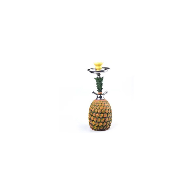 Hot Sale Portable Colorful New Middle Pineapple  Shisha Hookah