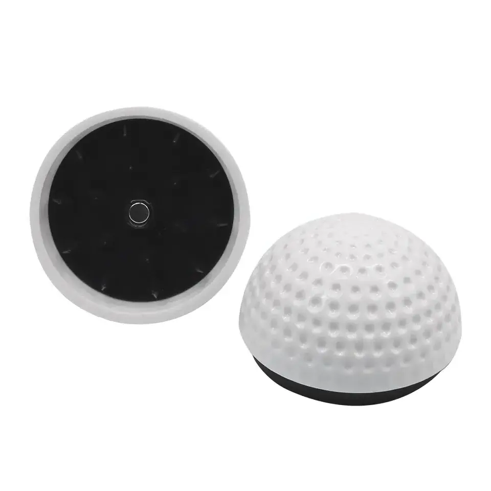 Cute smoking accessories tobacco grinder high quality golf ball shape 43mm herb grinders