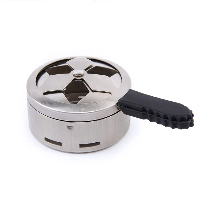 High-Quality new stainless steel hookah coal holder hookah bowl charcoal holder hookah shisha accessories