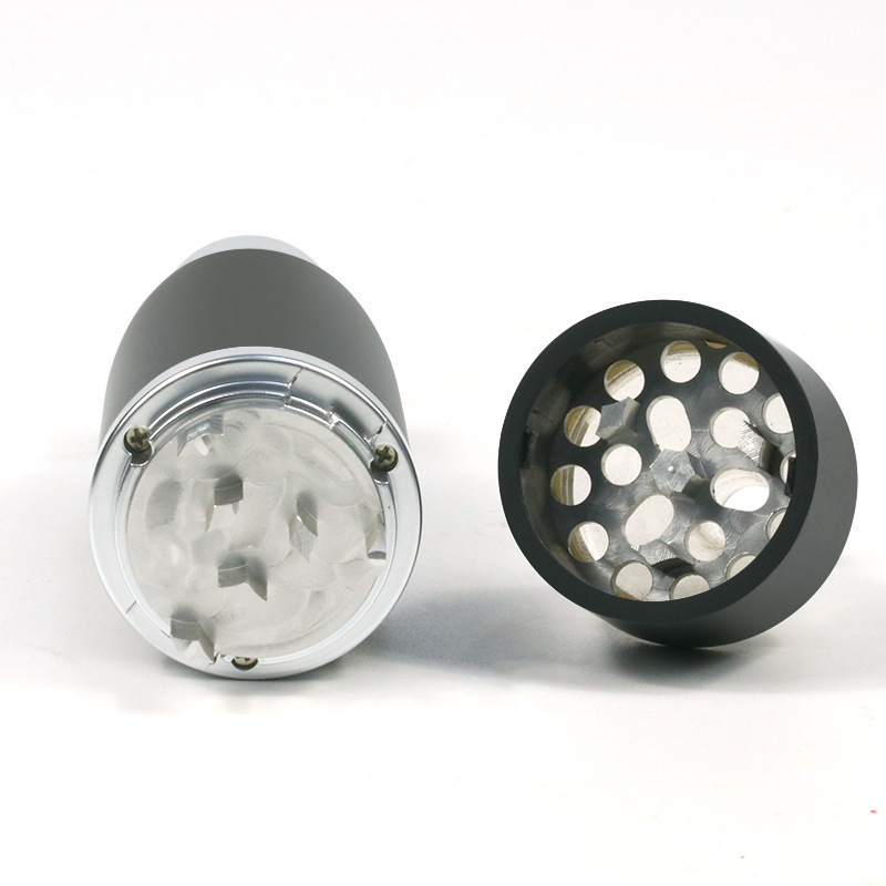 Good Selling Herb Grinder Electric Zinc Alloy Smoking Grinder Detachable Cleaning Convenient Cigarette Accessories