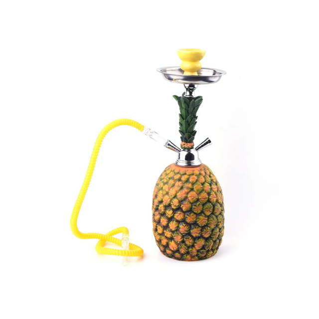 Hot Sale Portable Colorful New Middle Pineapple  Shisha Hookah