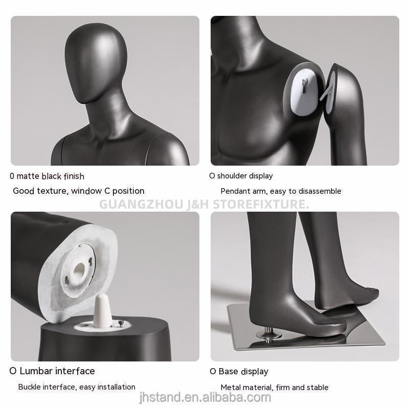 Model Male Props Human Body Dummy Full Body Sitting Mannequin Table Men's Clothing Shop Window Shooting Clothes Display Shelf