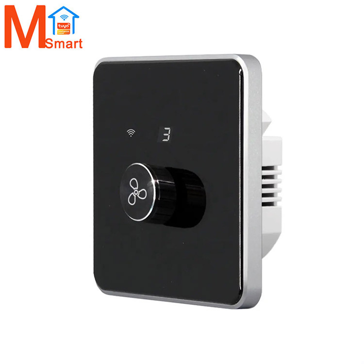 New 5 Speed WiFi Fan Control tuya Knob Rotary smart Fan Switch