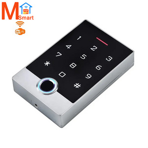 Waterproof Keypad Touch Screen Tuya APP WiFi IP68 Fingerprint Rfid Access Control Reader fingerprint biometric reader