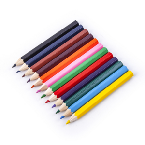 3.5 Inch Color Lead Short Pencil Paint Pen Custom LOGO 12-50 Colors Mini Color Pencil