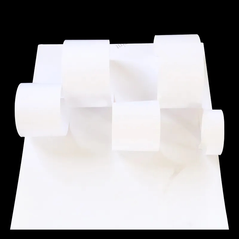 Cheap price cast coated adhesive paper back slit gloss paper self adhesive cast coated sticker