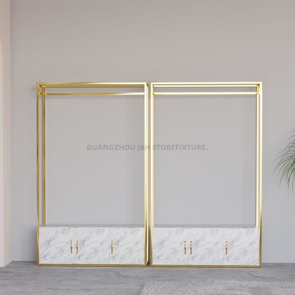 wedding long dress display stand clothing stand metal garment display rack with cabinet hangers for wedding gown display