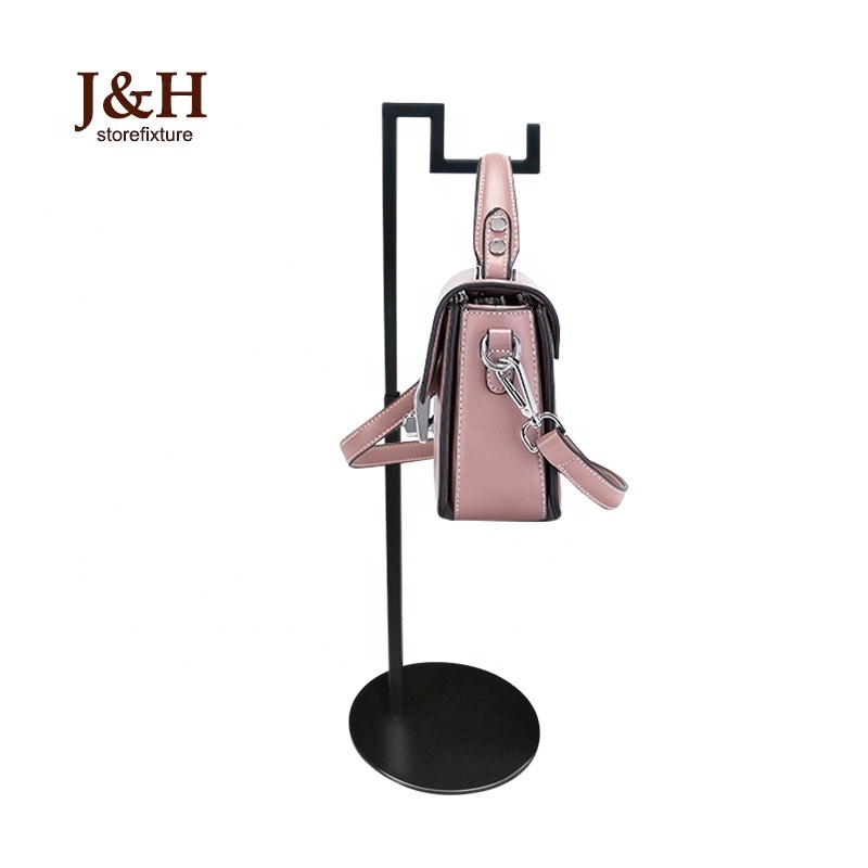 Wholesale Black Hanging Bag Lady Handbag Hanger Holder Display Stand For Handbags