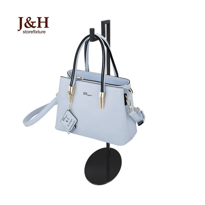 Wholesale Black Hanging Bag Lady Handbag Hanger Holder Display Stand For Handbags