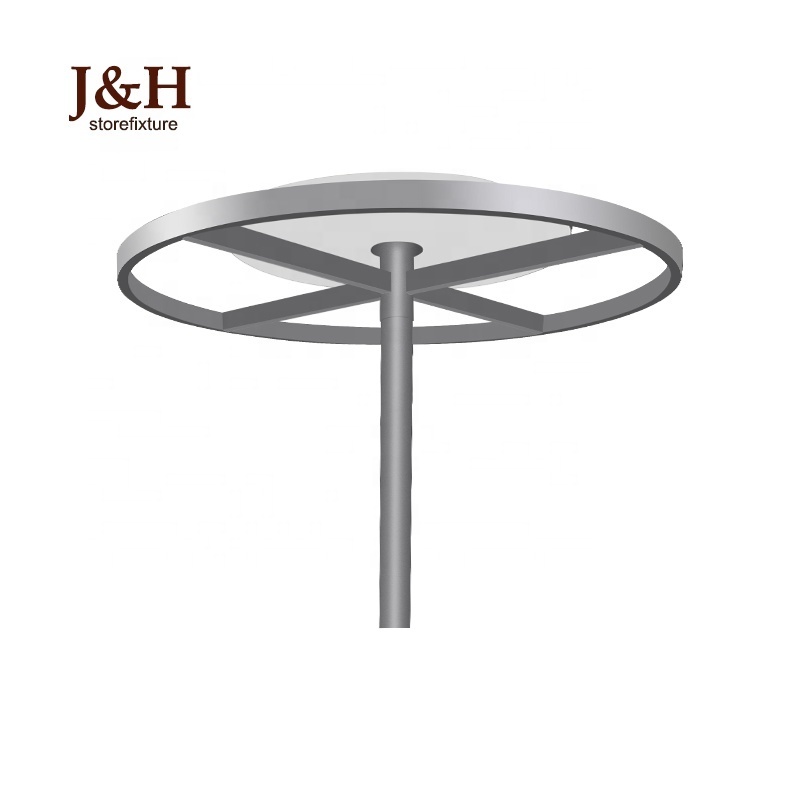 commercial retail garment rack italian clothes drying rack iron round rotating clothes hanger rack